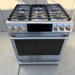 GE cafe gas stove