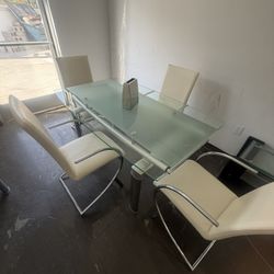 Dining Table And Chairs 