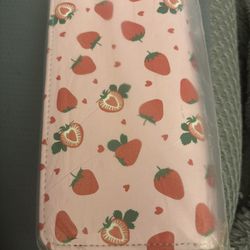 New Strawberry and heart’s wallet 