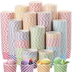 500 Pcs Paper Ice Cream Cups