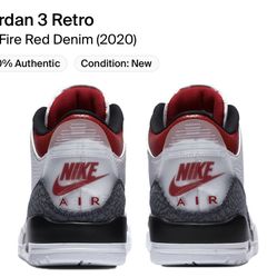 Jordan 3 Denim 3s