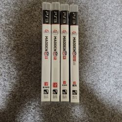 PS3 4 madden series