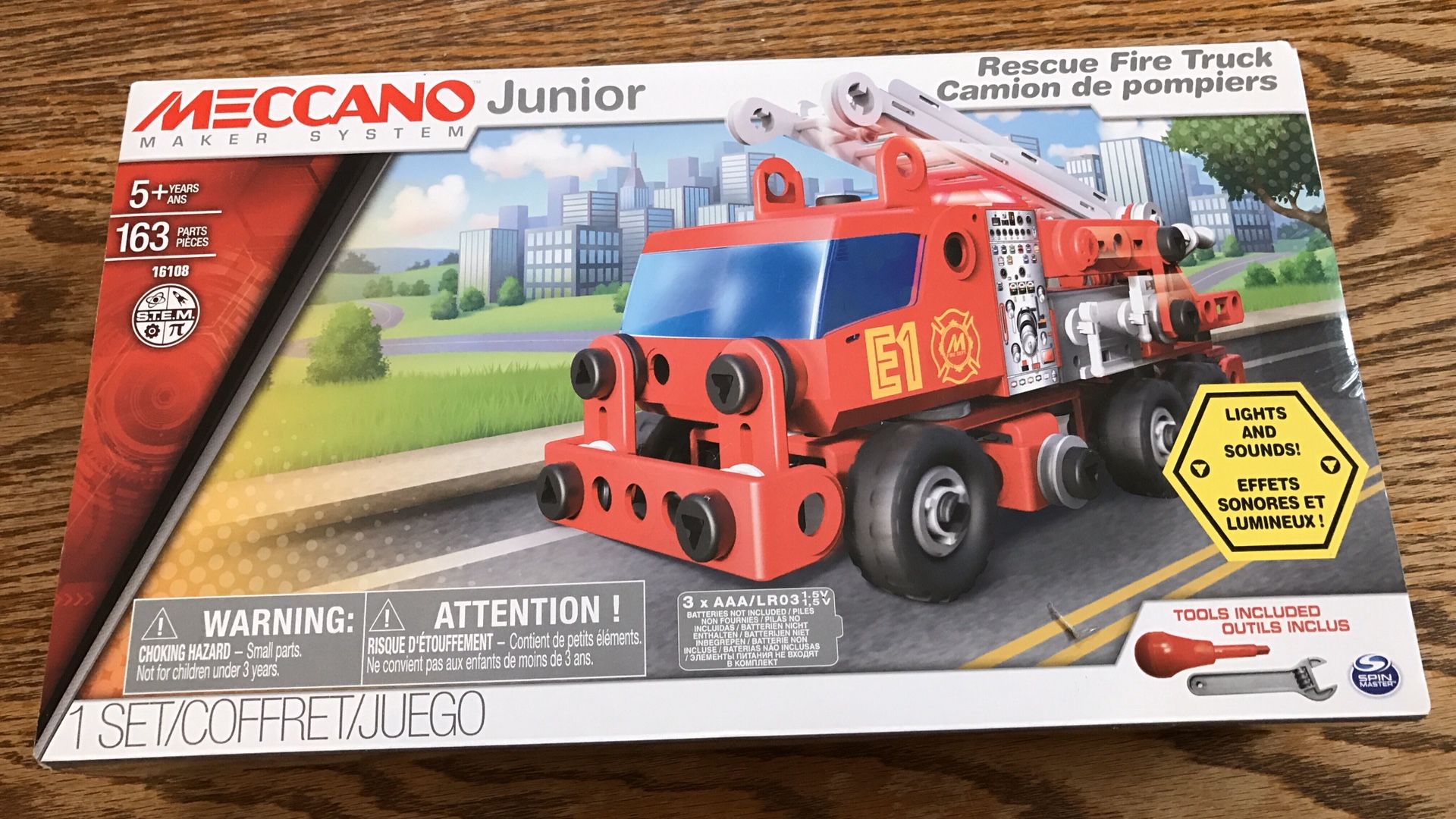 Meccano Junior Rescue Fire Truck