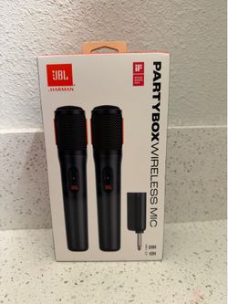JBL PARTYBOX  DIGITAL WIRELESS MICROPHONES 🎤 🎤 NOT NEGOTIABLE