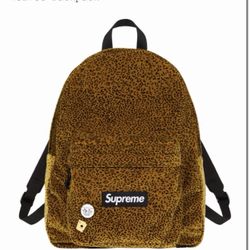 Supreme Velvet Backpack Cheetah | One Size