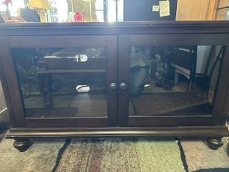 Dark Brown Entertainment Stand