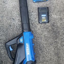 Kobalt Blower And Weed Eater 40 Volt