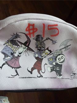 Disney The Nightmare Before Christmas Lock Shock & Barrel Makeup Bag