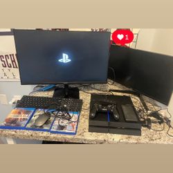 Monitors And PlayStation 4
