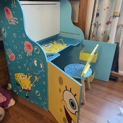 Sponge Pop Kids desk + chair