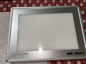 Artograph LightPad 920 6" x 9" Thin LED Light Box Projector Drawing Tracing Used