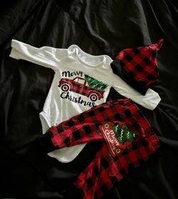 Baby Boys Christmas outfit
