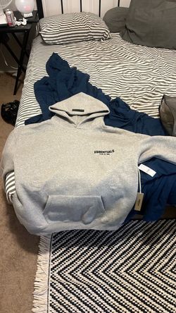 Fear of God Essentials Hoodie Light Grey