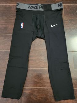 Nike Pro NBA Compression Pants (Black) - Size Large