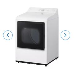 LG 7.3-cu ft Vented Electric Dryer ( Alpine White )