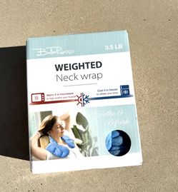 Gravity shoulder pads to relieve fatigue ( New )