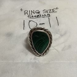 $100. - Vintage 9.25  Turquoise Men’s Ring 