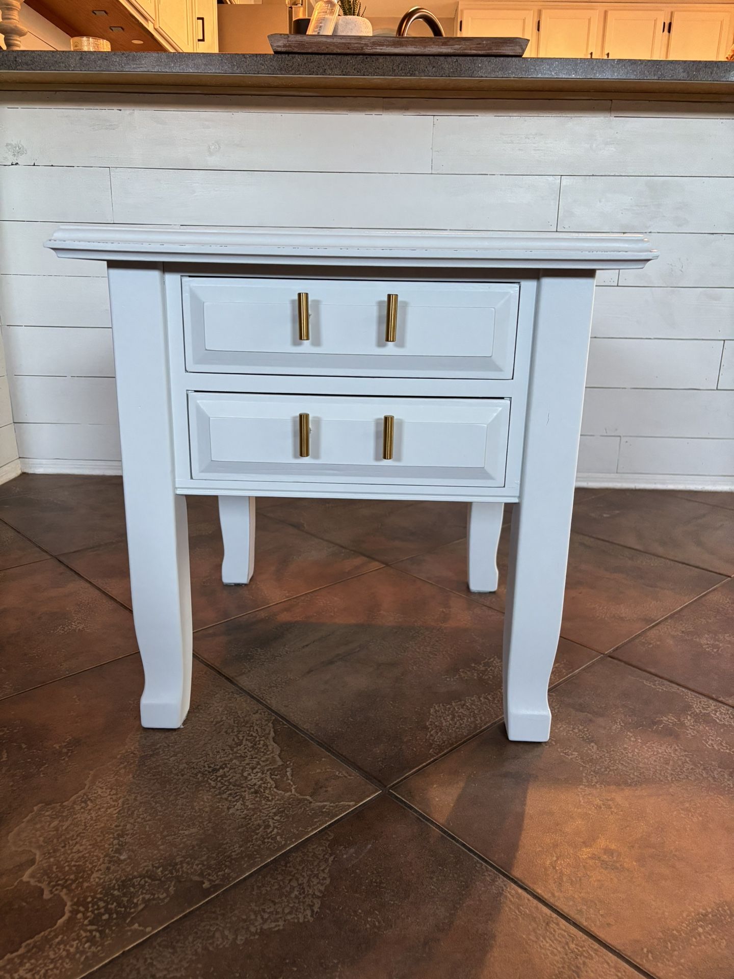 Reconditioned Single Nightstand With Gold Hardware!