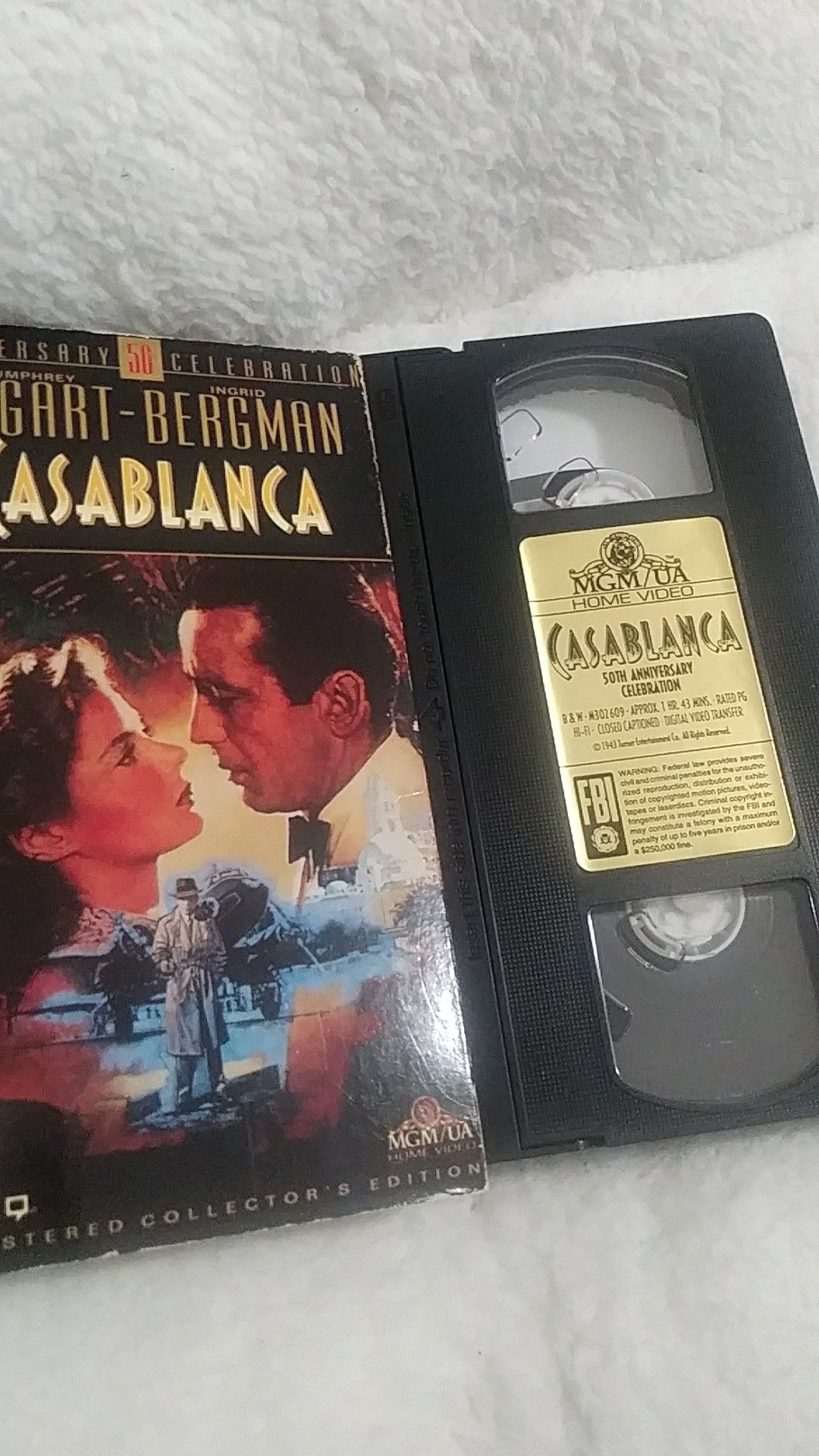 Casablanca (VHS, 1992)