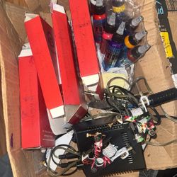 Tattoo Kit Bundle – Machines, Power Supply, Ink 