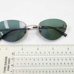 Chanel Black Tinted Sunglasses Vintage Glasses R