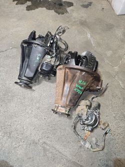Toyota rear e locker differential