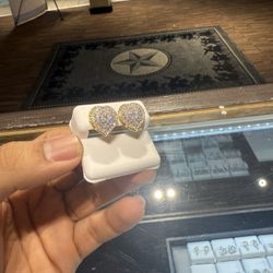 Heart Diamond earings Mothers Day Special