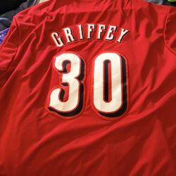 Cincy Ken Griffey Baseball Jersey 2x