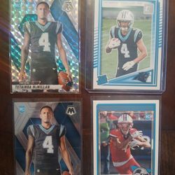 Football Tetairoa Mcmillan Rc Cards