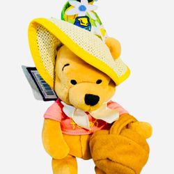 Disney - Easter Bonnet Winnie the Pooh 8" Bean Bag Toy