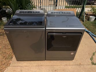Whirlpool removal agitator washing dryer electric matching set