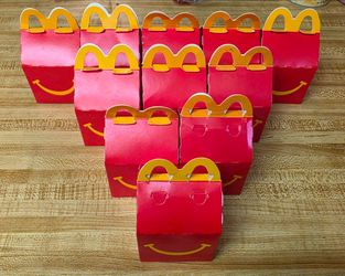 Set of 11 "Tiny McDonald's" Happy Meal Toys