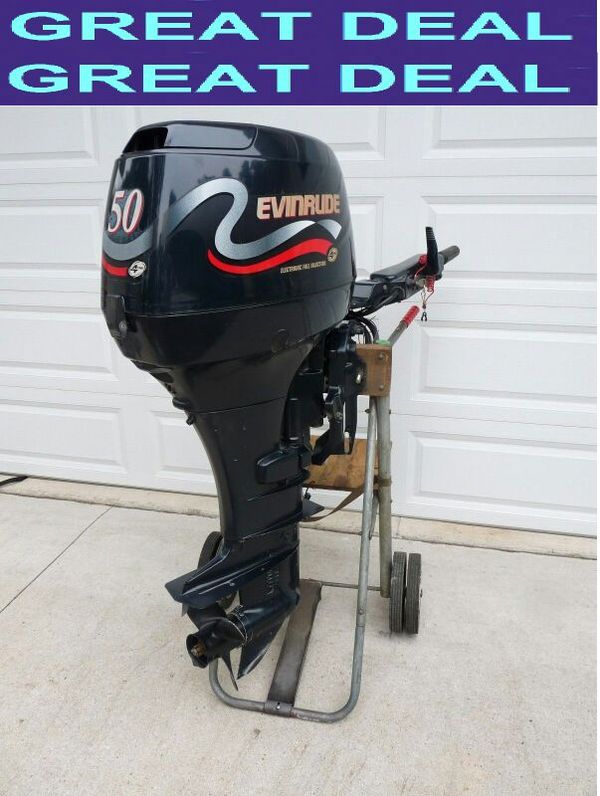 Evinrude, Model E50PL4EE, 4Stroke, Engine(HP) 50 * Outboard is in