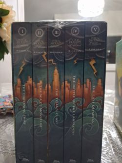 Percy Jackson and the Olympians full book set