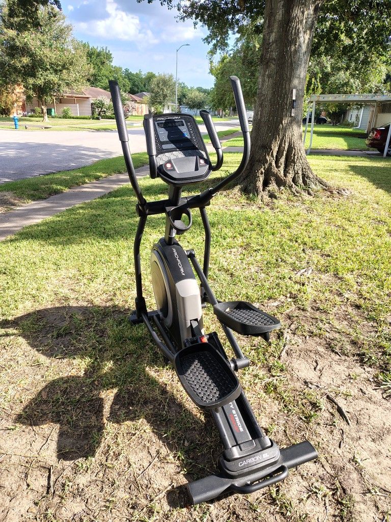ProForm Carbon EL Elliptical with Adjustable Stride Incline
