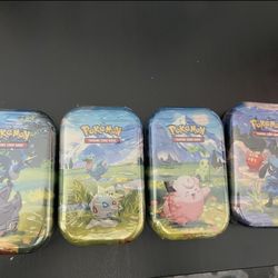 Pokemon Ascended Heroes Sticker Tins