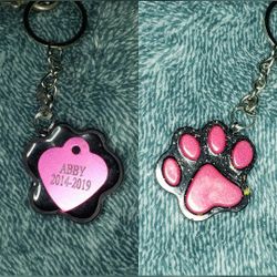 Memory Pet Keychain