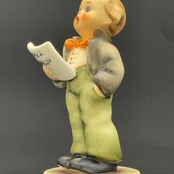 Rare Vintage Hummel  Soloist Boy Singing  Porcelain Figurine Home House Decor