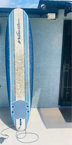 8ft Classic Surfboard   Foam Soft Top Longboard