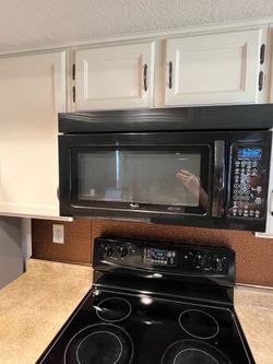 Whirlpool over the range microwave