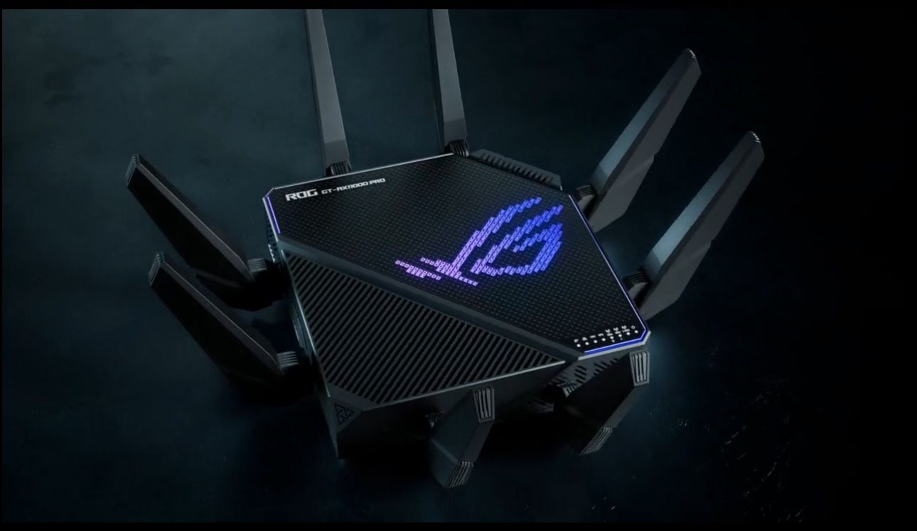 ASUS GT-AX11000 PRO WiFi 6 Tri-Band Gaming Router – $200