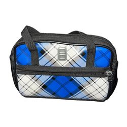 Nintendo 3DS DS Lite Plaid Bag Case Carry Pouch Purse - Preowned