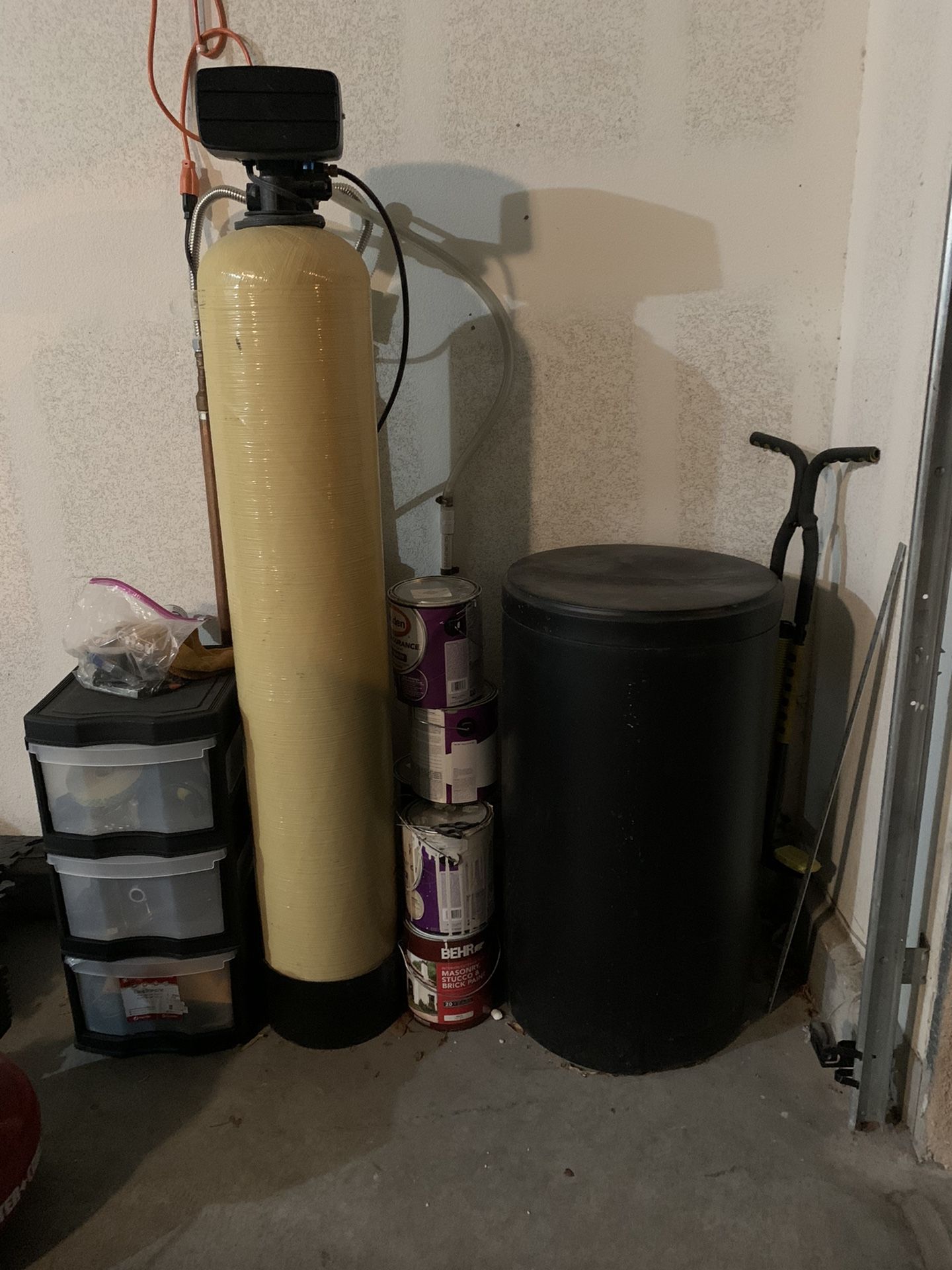 Water Softener System.