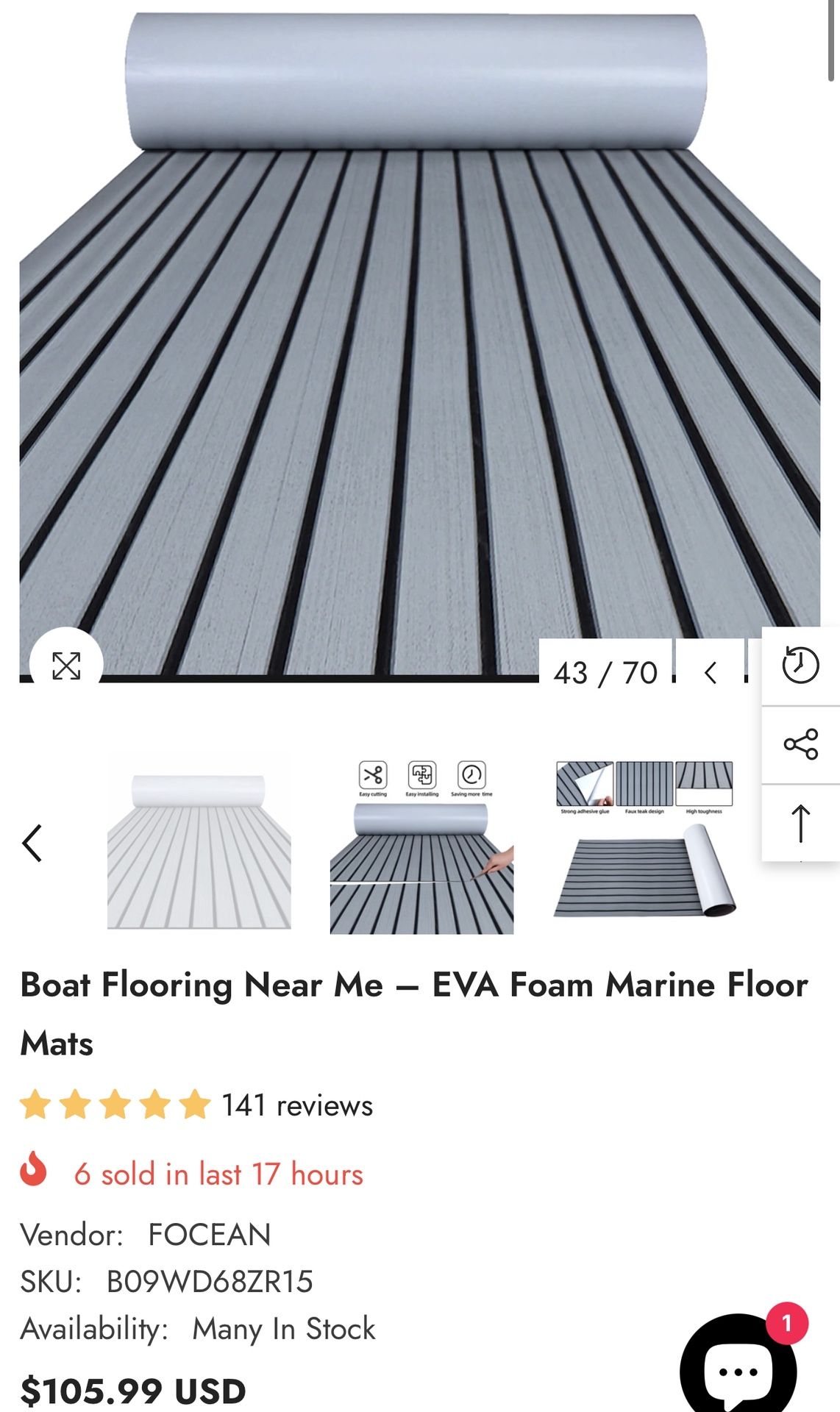 aceride boat flooring
