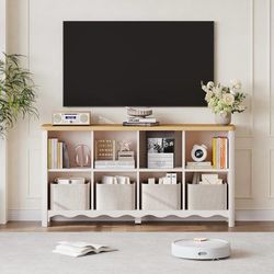 8 Cube Bookcase, Bookshelf and Toy Storage Organizer for Kids Room