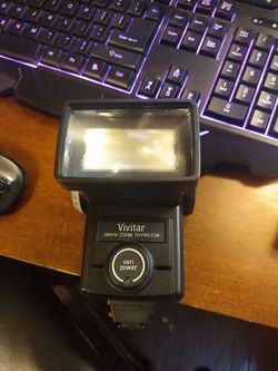 Vivitar 285 manual flash tested and working