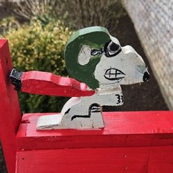 Snoopy As The Red Baron Birdhouse 