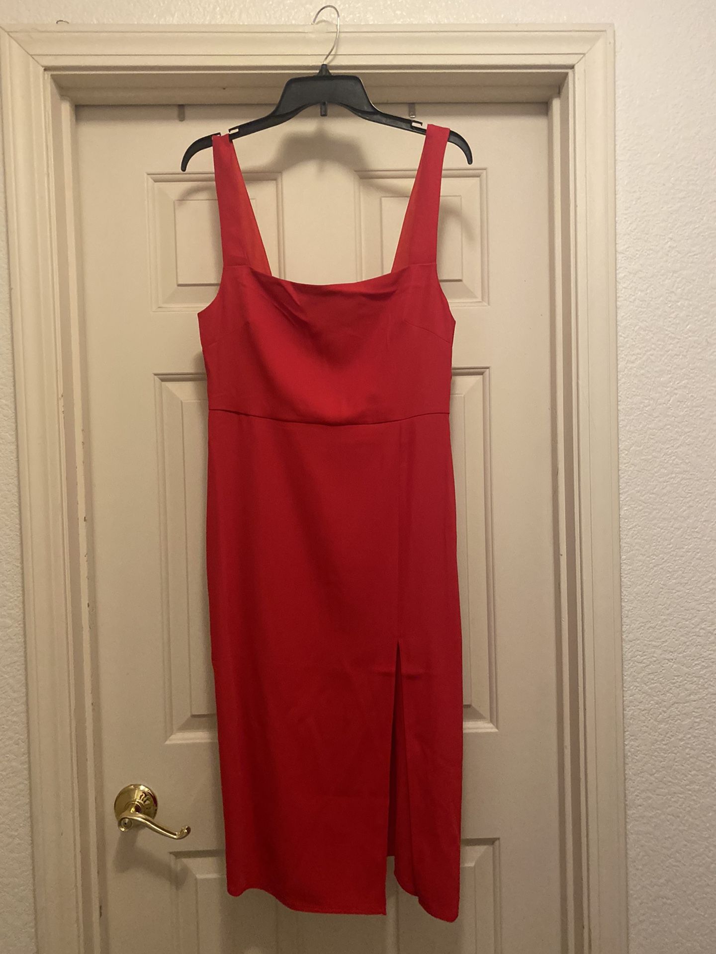 Aritzia Babaron ‘90s Slit Midi Dress
