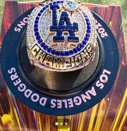 Los Angeles Dodgers Champions Replica Ring