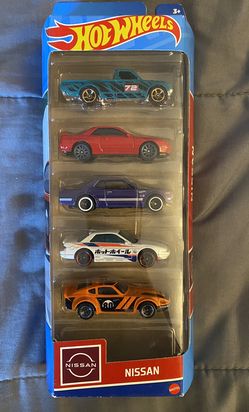 Hot Wheels Nissan Set